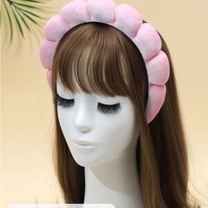 Pink Velvet Headband